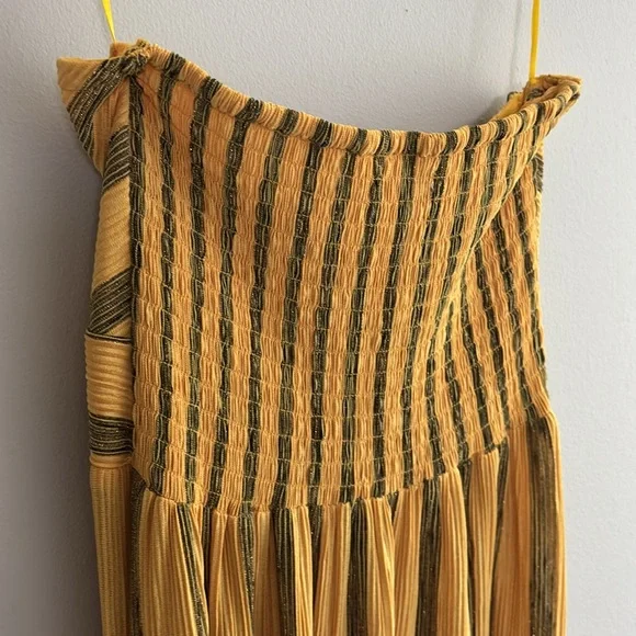 Ramy Brook Faretta strapless pleated knit gown - Picture 5 of 9